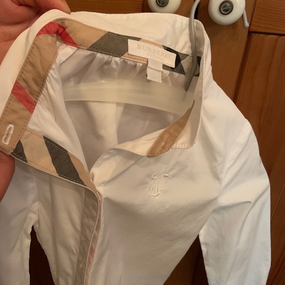 Burberry Button Down White Shirt! - Picture 3 of 5